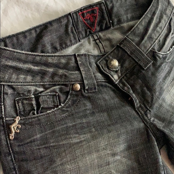 Guess Cropped Jeans Size 26 - Picture 3 of 8